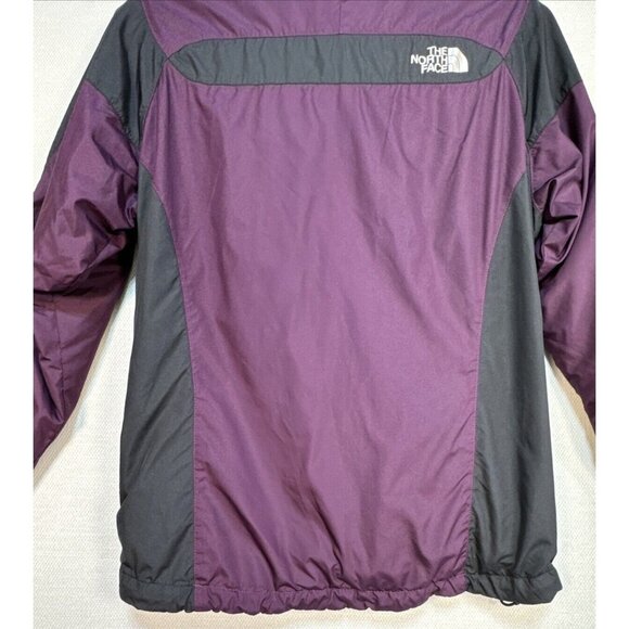The North Face Women’s Hydrenalite Rain Hiking Hooded Jacket S/P Purple Black - Picture 10 of 14